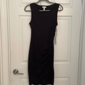 NWT: Black Leith bodycon dress, size small